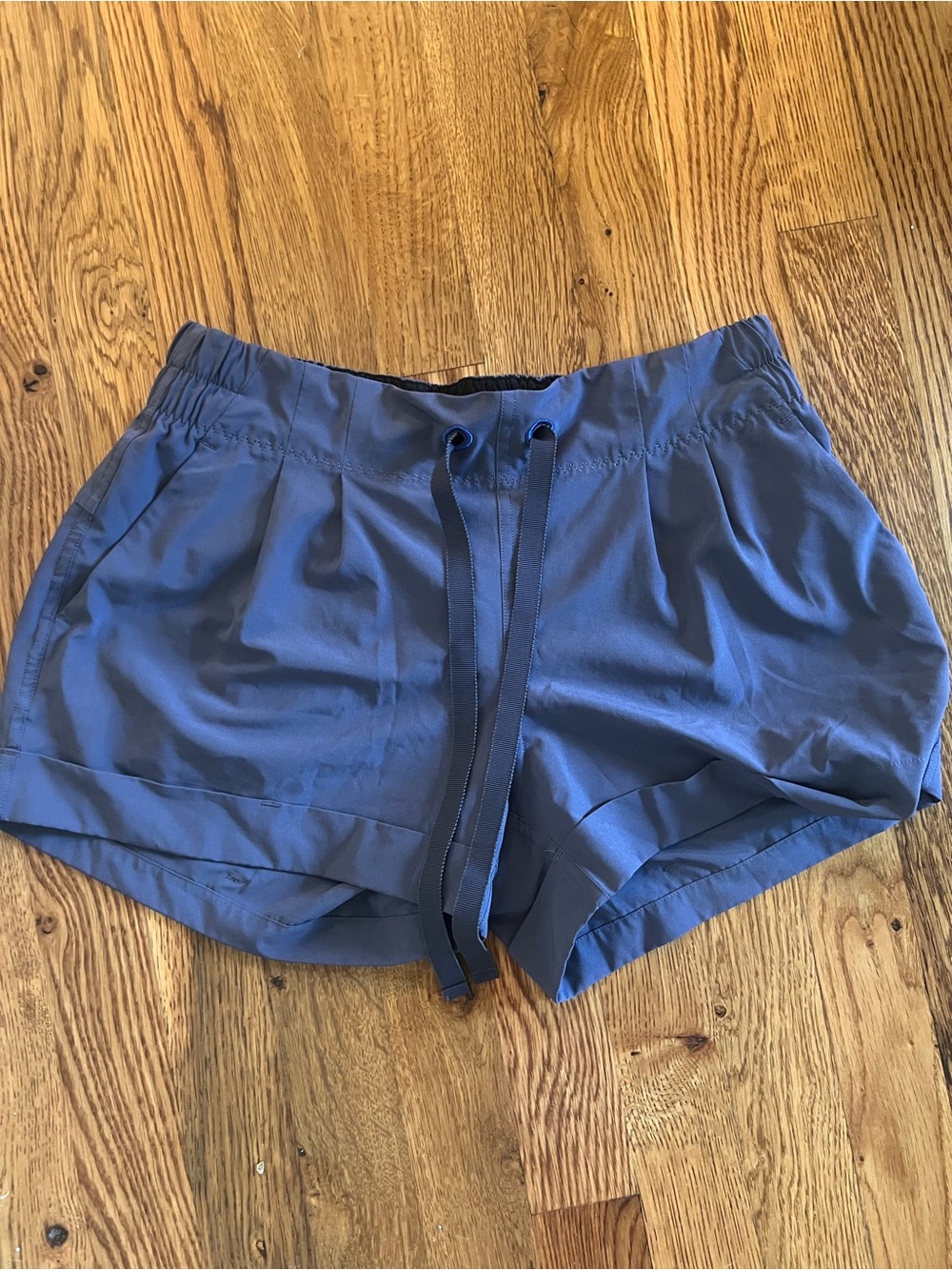 Lululemon Athletica Slate Blue Shorts! So cute and comfy, great for everyday!